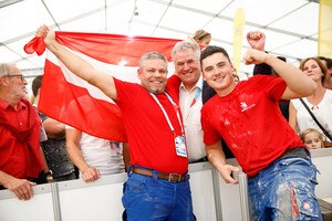 Michael Hofer hielt dem Druck stand: Er holte Gold in der Kategorie Hochbau.