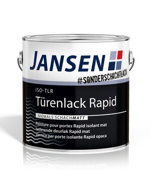 Lackdose Türenlack Rapid mit dem schwarzen Sonderschicht-Etikett