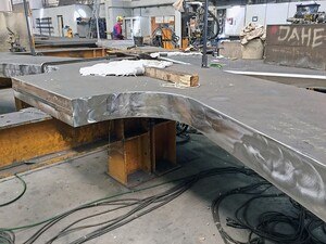 Feinkornbaustähle, blecheben verschliffen.