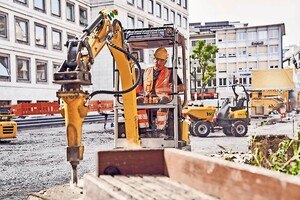 Mit den ­Zero-Emission-Lösungen von ­Wacker Neuson werden Baustellen leiser und sauberer.