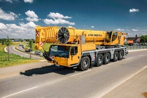 Der Liebherr Mobil-Kran LTM 1160-5.2.