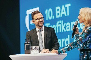 BAT-Chef Jochen Hiller durfte erstmals Gastgeber der Gala sein.