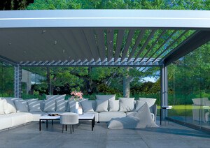 © TS-Aluminium-Profilsysteme Lamellendach TS-Aluminium