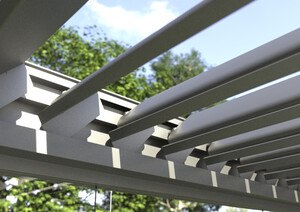 © TS-Aluminium-Profilsysteme Lamellendach TS-Aluminium