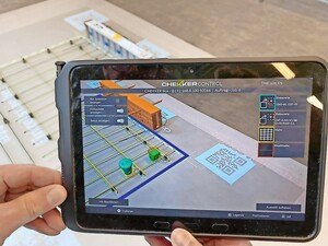 Smarte Augmented und Mixed-Reality-Systeme assistieren die Produktion und Montage von Bauteilen und prüfen Ausführungsqualitäten.