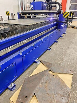 Schneideanlage von Messer Cutting Systems