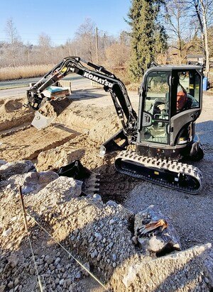 Komatsu-Minibagger punkten mit Leistung, Effizienz und flexiblen Ausstattungsvarianten.
