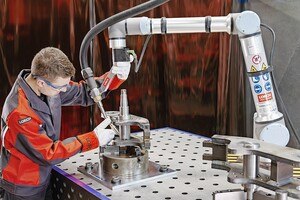 Mensch und Cobot
