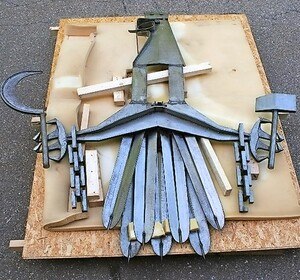 Wappenadler zerlegt