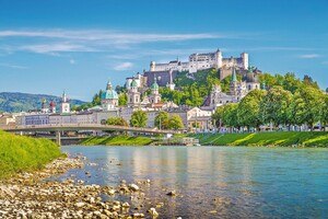 Blick auf Festung Salzburg