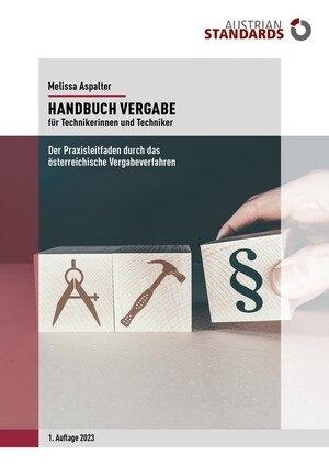 Das Cover des Buches zeigt zwei Holzblöcke, zu denen von einer Hand ein dritter dazu gelegt wird. Auf den bereits liegenden ist ein Zirkel und ein Hammer abgebildet. Der, welcher dazugelegt wird, hat das Paragraph Symbol drauf