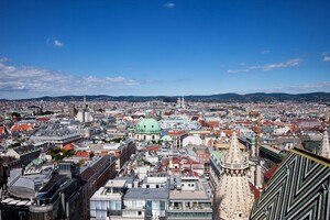 Blick auf Wien