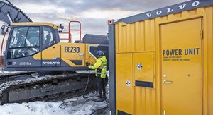 Volvo Electric Power Unit für die Baustelle