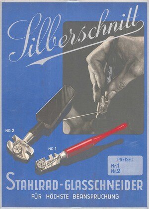 © Bohle Anzeige von 1938: Das Synonym für einfach präzises Glasschneiden und Weltmarke – der "Silberschnitt" von Bohle.