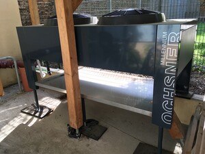 Verdampfer eine Wärmepumpe