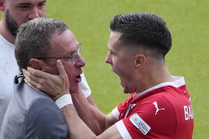Ralf Rangnick und Christoph Baumgartner