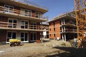 Baustelle Wohnbau