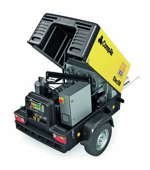 Der mobile Kompressor Elec50 von Compair 