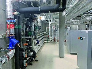 Ein Blick in den Technikraum