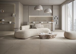 Fliesen im Wohnzimmer