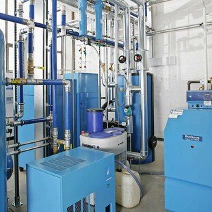 © Boge Wärme, die bei der Drucklufterzeugung entsteht, kann u.a. zu Heizzwecken genutzt werden.