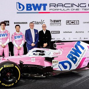 Auch heuer bleibt der F1-Bolide des Racing Point Teams rosa.