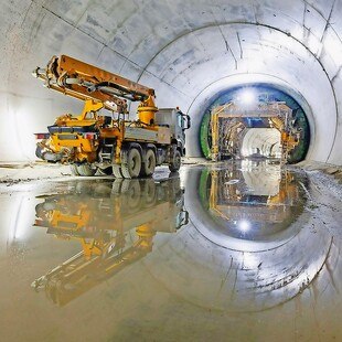 Bauarbeiten im Brenner Basistunnel