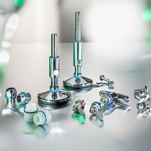 Normteile nach "Hygienic Design" für hygienesensible Bereiche