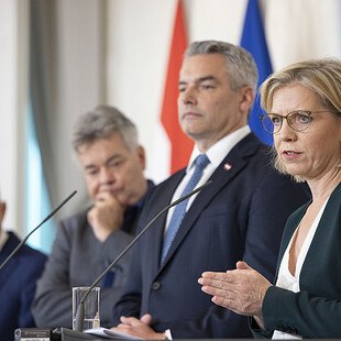 Presstermin der Bundesregierung