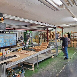 Robotik in der Tischlerwerkstatt