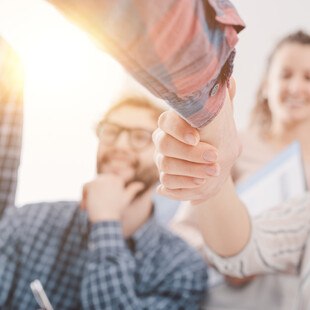 neue Mitarbeiter werden herzlich begrüßt