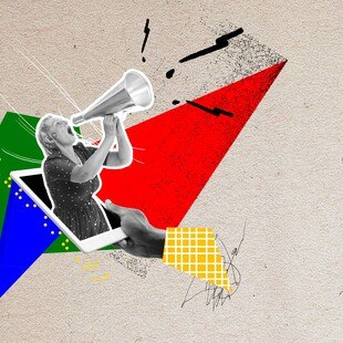 sozial media: inhalte verbreiten