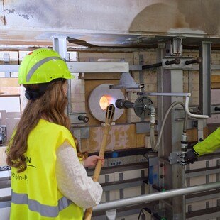 Patin Alexandra ist zugleich Namensgeberin der neuen Wanne.