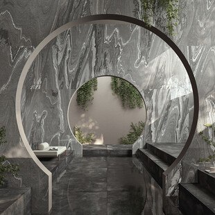 Wandgestaltung mit Fliesen